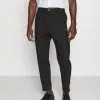 Selected Homme SLHSLIMTAPERED NORMAN PANTS - Pantalon Cargo - Black