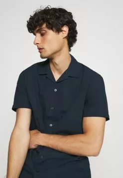 Selected Homme SHIRT RESORT - Chemise - Navy Blazer -Selected Homme Soldes Boutique 5fdfc8ae459045e6ab156659de09c96a