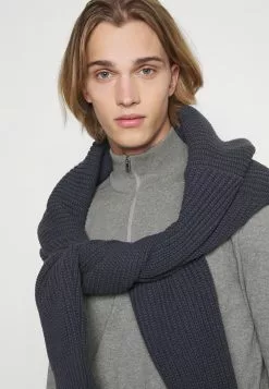 Selected Homme SLHBERG HALF ZIP - Pullover - Egret Melange -Selected Homme Soldes Boutique 605951d6397f4168bda53f7df7117c0b