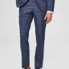 Selected Homme Pantalon De Costume - Blue
