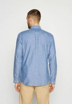 Selected Homme SLHSLIMNEW - Chemise - Medium Blue Denim -Selected Homme Soldes Boutique 60e8734f5964488492c0ffcf76ca09d3