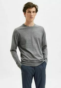 Selected Homme SLHTOWN - Pullover - Titanium