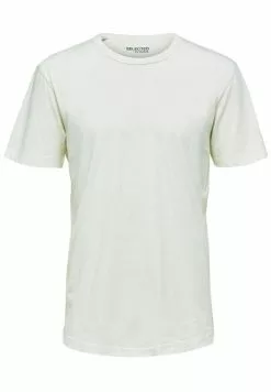 Selected Homme SLHRELAXLONG DAVID O NECK TEE CAMP - T-shirt Basique - Cloud Dancer -Selected Homme Soldes Boutique 616c249486a7460e8df15130d5537e68