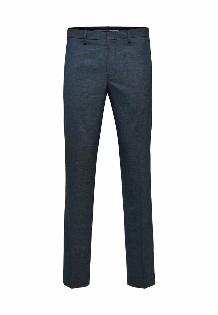 Selected Homme Pantalon De Costume - Medium Blue Melange 6 Selected Homme Pantalon De Costume - Medium Blue Melange – Image 6