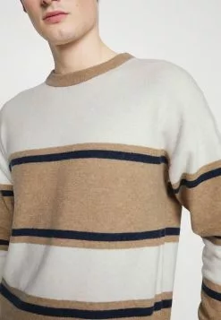 Selected Homme SLHSTACE CREW NECK - Pullover - Ermine/multi Color 11 Selected Homme SLHSTACE CREW NECK - Pullover - Ermine/multi Color -Selected Homme Soldes Boutique 6302c1005077408cbf0036eebd1827c6