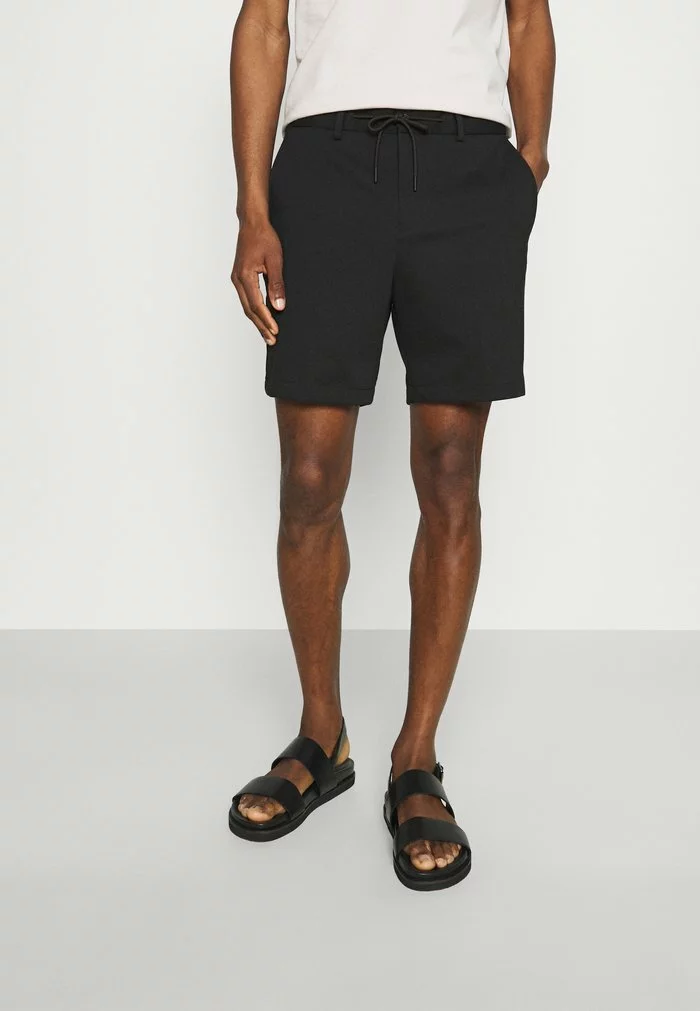 Selected Homme SLHPETE STRING CAMP - Short - Black 1 Selected Homme SLHPETE STRING CAMP - Short - Black