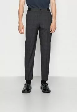 Selected Homme SLHSLIMTAPERED PETER - Pantalon Classique - Dark Grey