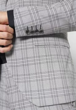 Selected Homme SLHMYLOLOGAN CHECK SUIT - Costume - Grey -Selected Homme Soldes Boutique 652faa1b9235442e90267eb7eb99b7e4