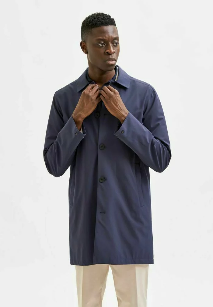 Selected Homme SLHALTIN CAR - Manteau Court - Sky Captain 1 Selected Homme SLHALTIN CAR - Manteau Court - Sky Captain