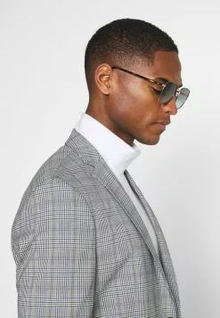 Selected Homme SLHSLIM KYLELOGAN - Costume - Light Gray -Selected Homme Soldes Boutique 66f7ef9cca1d42a8a7c34e09e11d0a72