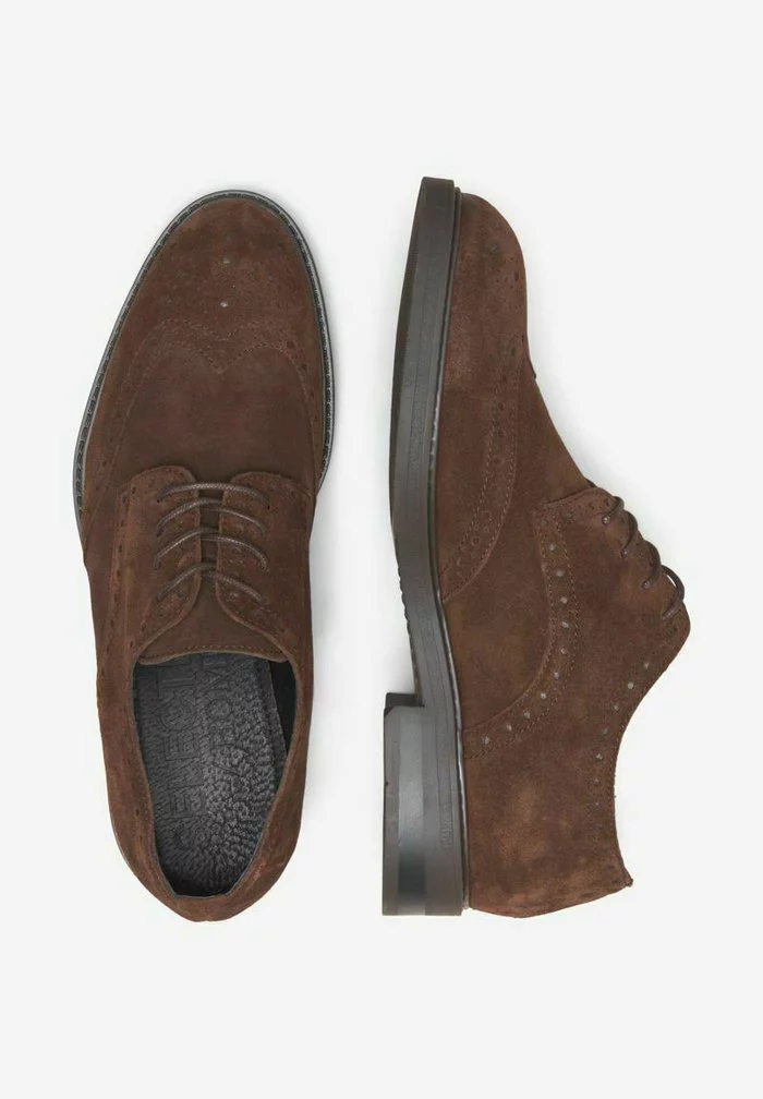 Selected Homme WILDLEDER - Derbies - Chocolate Brown 3 Selected Homme WILDLEDER - Derbies - Chocolate Brown – Image 3