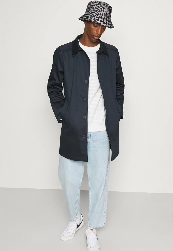 Selected Homme SLHNEW TIMELESS COAT - Manteau Classique - Sky Captain 4 Selected Homme SLHNEW TIMELESS COAT - Manteau Classique - Sky Captain – Image 4