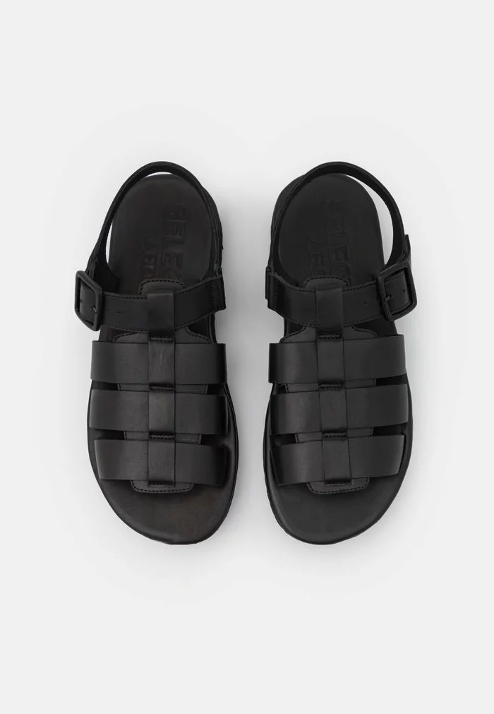 Selected Homme SLHBOB FISHERMAN - Sandales - Black 4 Selected Homme SLHBOB FISHERMAN - Sandales - Black – Image 4