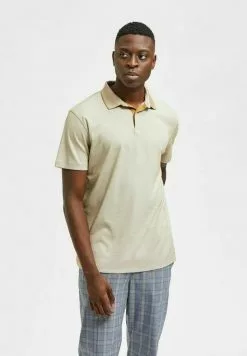 Selected Homme KURZÄRME - Polo - Kelp