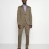 Selected Homme SLHSKINNY MYLOLOGAN SUIT - Costume - Camel