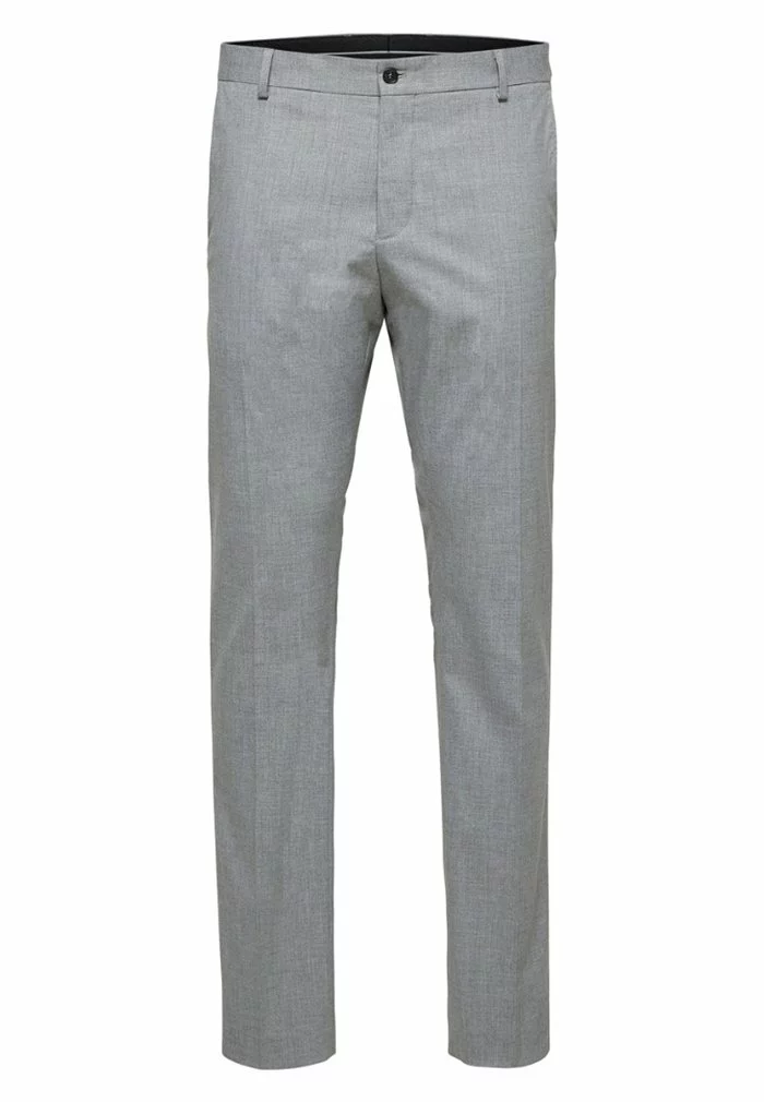 Selected Homme Pantalon De Costume - Light Grey Melange 5 Selected Homme Pantalon De Costume - Light Grey Melange – Image 5