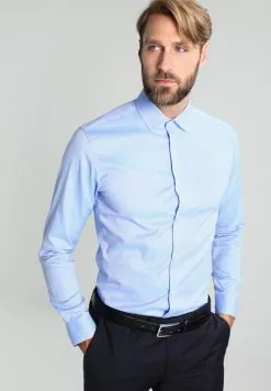 Selected Homme SLHSLIMNEW MARK SHIRT - Chemise Classique - Light Blue