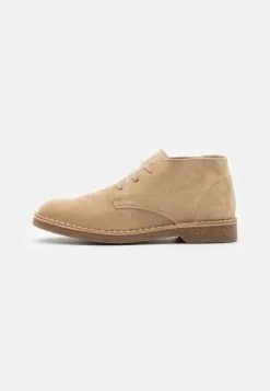 Selected Homme SLHRIGA DESERT BOOT - Bottines à Lacets - Sand