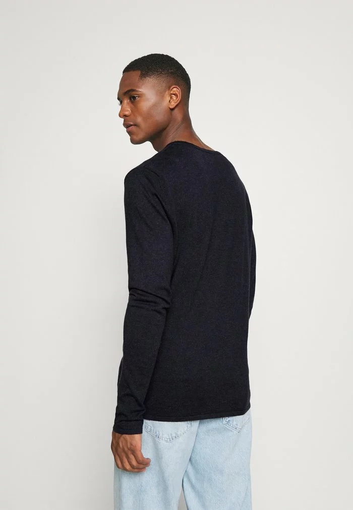 Selected Homme SLHROME LS CREW NECK G NOOS - Pullover - Dark Sapphire 3 Selected Homme SLHROME LS CREW NECK G NOOS - Pullover - Dark Sapphire – Image 3