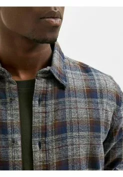 Selected Homme Chemise - Grey -Selected Homme Soldes Boutique 699453cdb0d64411b6453380e7dd990e