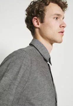 Selected Homme SLHREGNEW - Chemise - Black/olive -Selected Homme Soldes Boutique 69947740d15b4be7867ec99a59e77c73