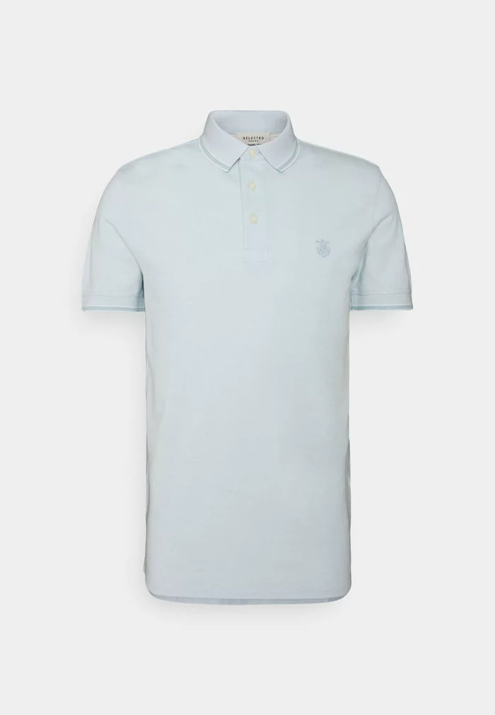 Selected Homme SLHTWIST - Polo - Dream Blue/twisted With Egret 1 Selected Homme SLHTWIST - Polo - Dream Blue/twisted With Egret