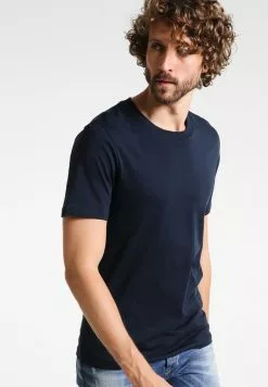 Selected Homme SHDTHEPERFECT - T-shirt Basique - Dark Sapphire