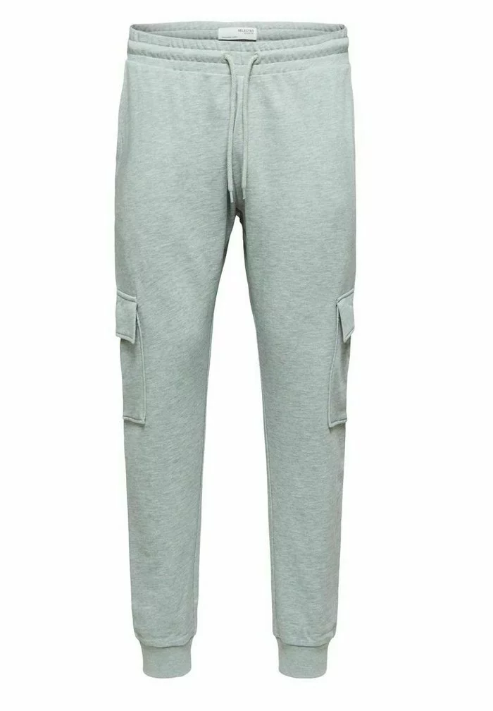 Selected Homme STRICK - Pantalon De Survêtement - Light Grey Melange 6 Selected Homme STRICK - Pantalon De Survêtement - Light Grey Melange – Image 6