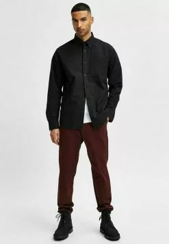 Selected Homme SLHREGRICK FLEX - Chemise - Black -Selected Homme Soldes Boutique 6a3e38ee40b24762ac348fc1da6a8109