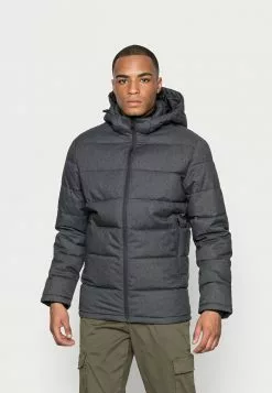 Selected Homme SLHBERGEN PUFFER - Veste D'hiver - Dark Grey Melange