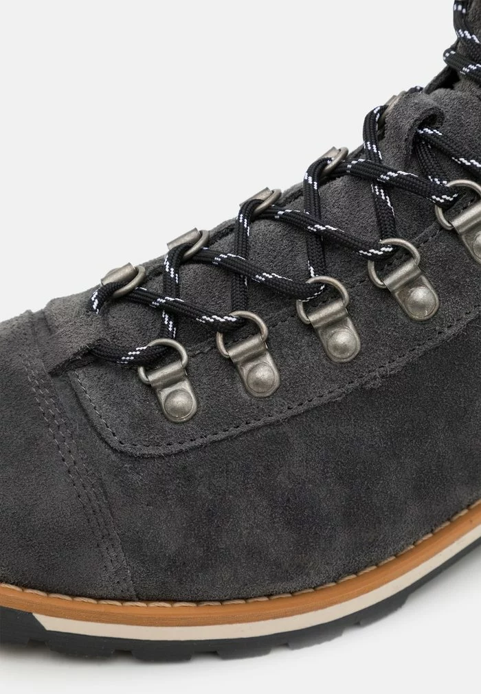 Selected Homme SLHAUGUST HIKING BOOT - Bottines à Lacets - Dark Grey 6 Selected Homme SLHAUGUST HIKING BOOT - Bottines à Lacets - Dark Grey – Image 6