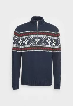 Selected Homme SLHFLAKE HALF ZIP - Pullover - Sky Captain Multicolor 8 Selected Homme SLHFLAKE HALF ZIP - Pullover - Sky Captain Multicolor -Selected Homme Soldes Boutique 6c1331be1f2d4878aa706d1d3d003d8d