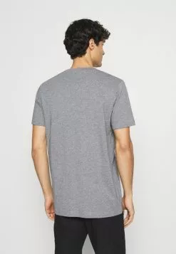 Selected Homme SLHNORMAN SS O-NECK S NOOS - T-shirt Basique - Medium Grey Melange -Selected Homme Soldes Boutique 6c4a16942ea145b3a4363efd98d66080
