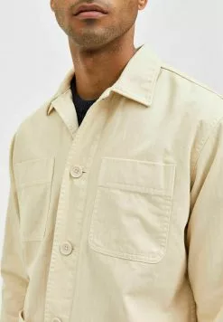 Selected Homme TONY LOOSE FIT - Veste Légère - Sand -Selected Homme Soldes Boutique 6c7318e85f68453ba38c070e121ff6e4