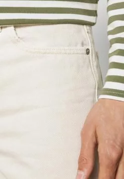 Selected Homme SLHSTRAIGHT SCOTT - Short En Jean - Egret -Selected Homme Soldes Boutique 6ced09553424484b9b6a104447e29b3c