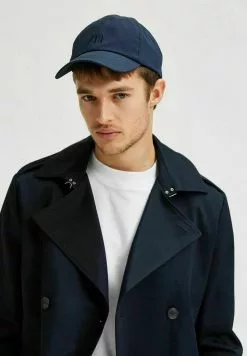 Selected Homme BESTICKT - Casquette - Dark Blue