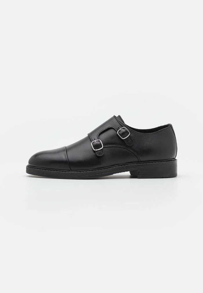 Selected Homme SLHBLAKE MONK SHOE - Mocassins - Black 1 Selected Homme SLHBLAKE MONK SHOE - Mocassins - Black