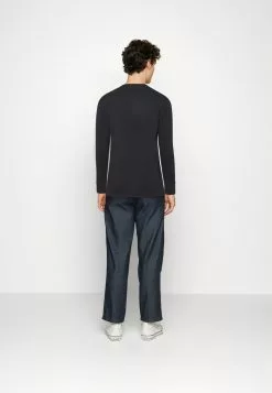 Selected Homme T-shirt à Manches Longues - Black -Selected Homme Soldes Boutique 6de13dff28b3457ea853fae255a0a829