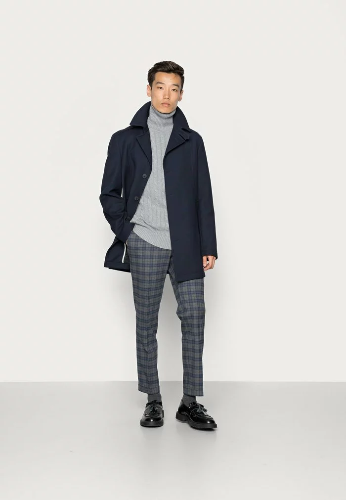 Selected Homme SLHRYAN STRUCTURE ROLL NECK - Pullover - Medium Grey Melange 2 Selected Homme SLHRYAN STRUCTURE ROLL NECK - Pullover - Medium Grey Melange – Image 2