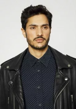 Selected Homme SLHSLIMASHER CAMP - Chemise - Navy Blazer -Selected Homme Soldes Boutique 6e8a7d59bd6a42cab700dadd190299f2