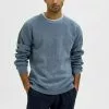 Selected Homme Pullover - Blue Fog
