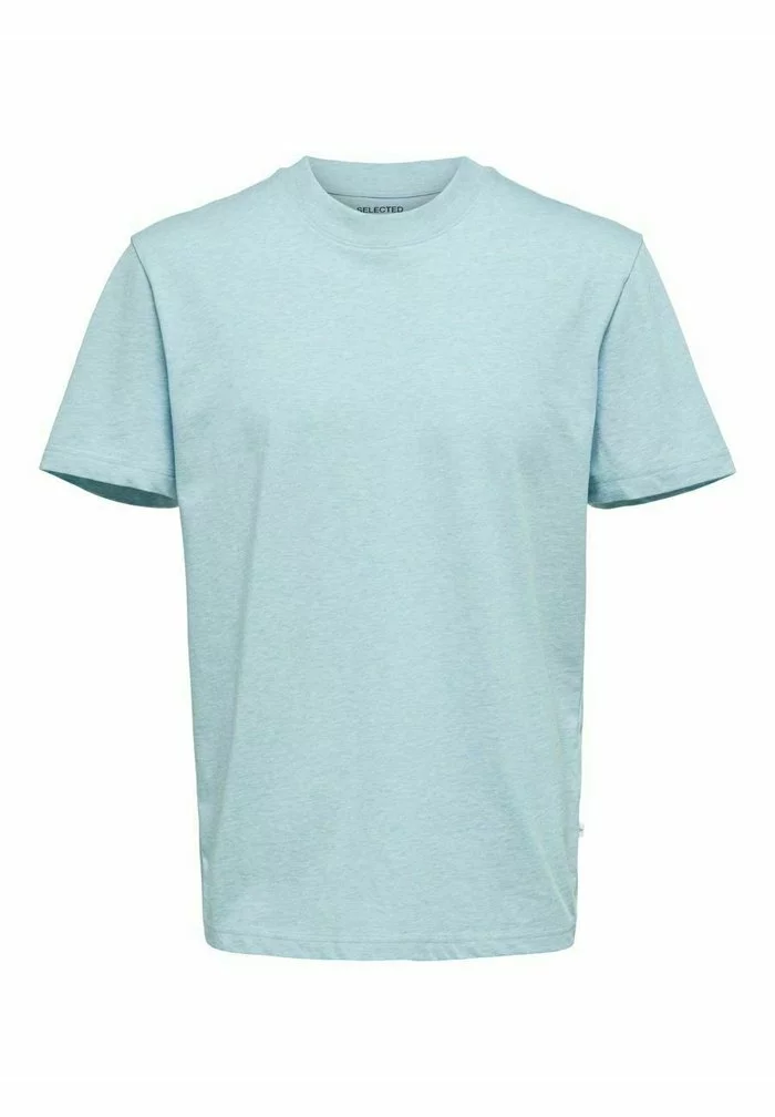 Selected Homme SLHRELAXCOLMAN O NECK - T-shirt Basique - Celestial Blue 5 Selected Homme SLHRELAXCOLMAN O NECK - T-shirt Basique - Celestial Blue – Image 5
