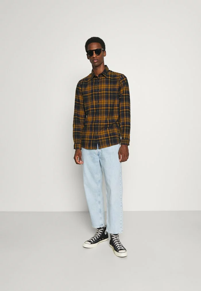 Selected Homme SLHSLIMTRENT SHIRT CHECK - Chemise - Camel 2 Selected Homme SLHSLIMTRENT SHIRT CHECK - Chemise - Camel – Image 2