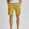 Selected Homme Short - Mustard Gold