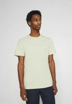 Selected Homme SLHNORMAN O NECK TEE - T-shirt Basique - Alfalfa