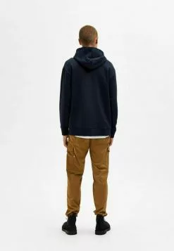 Selected Homme BESTICKTER - Sweat à Capuche - Sky Captain -Selected Homme Soldes Boutique 72618723f57046d79d8590cd46406d97