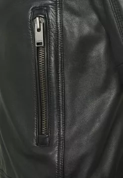 Selected Homme SLHICONIC CLASSIC - Veste En Cuir - Black -Selected Homme Soldes Boutique 72fe2926a6a9453bbf3838ec0a16ccd5