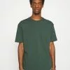 Selected Homme SLHLOOSEGILMAN O NECK TEE - T-shirt Basique - Sycamore