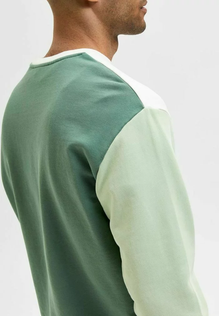 Selected Homme ZWEIFARBIGE - Sweatshirt - Celadon Green 4 Selected Homme ZWEIFARBIGE - Sweatshirt - Celadon Green – Image 4