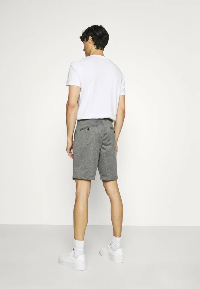 Selected Homme SLHAIDEN - Short - Medium Grey Melange 3 Selected Homme SLHAIDEN - Short - Medium Grey Melange – Image 3